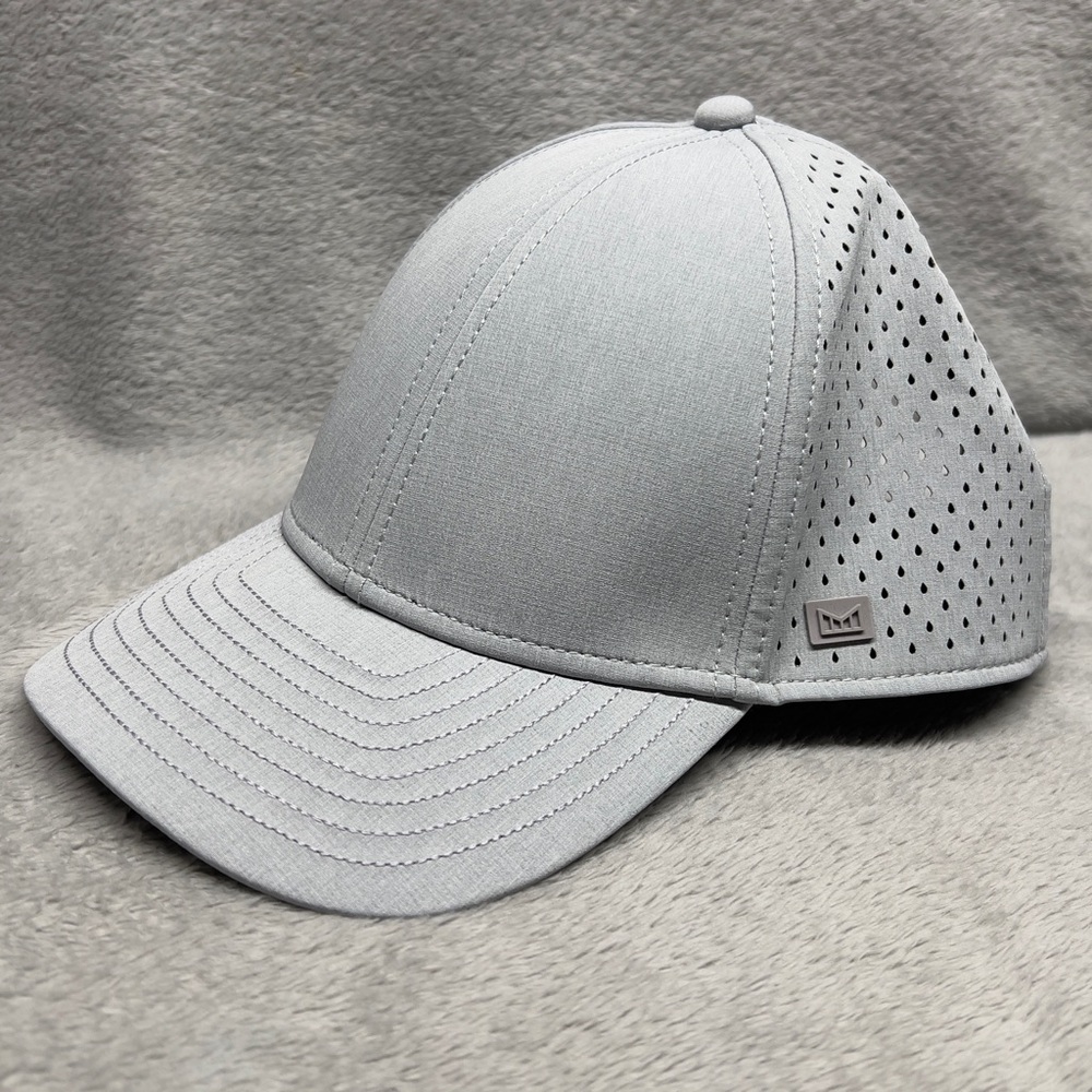 Melin‎ A-Game Hydro Performance Snapback Golf Hat Men's 58cm Heather Gray